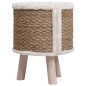 vidaXL Casa para gatos con patas de madera 41 cm hierba marina vidaXL Casa para gatos con patas de madera 41 cm hierba marina