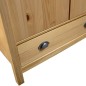 vidaXL Armario de 2 puertas Hill madera maciza pino 89x50x170cm vidaXL Armario de 2 puertas Hill madera maciza pino 89x50x170cm