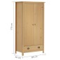 vidaXL Armario de 2 puertas Hill madera maciza pino 89x50x170cm vidaXL Armario de 2 puertas Hill madera maciza pino 89x50x170cm