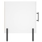 vidaXL Mesitas de noche 2 uds madera de ingeniería blanco 40x40x50 cm vidaXL Mesitas de noche 2 uds madera de ingeniería blanco 40x40x50 cm