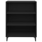 vidaXL Aparador de madera contrachapada negro 69,5x32,5x90 cm vidaXL Aparador de madera contrachapada negro 69,5x32,5x90 cm