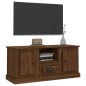 vidaXL Mueble para TV madera contrachapada marrón roble 100x35,5x45 cm