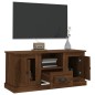 vidaXL Mueble para TV madera contrachapada marrón roble 100x35,5x45 cm