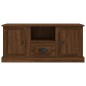 vidaXL Mueble para TV madera contrachapada marrón roble 100x35,5x45 cm