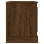 vidaXL Mueble para TV madera contrachapada marrón roble 100x35,5x45 cm