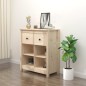 vidaXL Aparador de madera maciza de pino 70x35x80 cm vidaXL Aparador de madera maciza de pino 70x35x80 cm