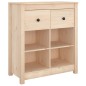 vidaXL Aparador de madera maciza de pino 70x35x80 cm vidaXL Aparador de madera maciza de pino 70x35x80 cm