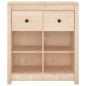 vidaXL Aparador de madera maciza de pino 70x35x80 cm vidaXL Aparador de madera maciza de pino 70x35x80 cm