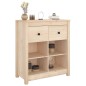 vidaXL Aparador de madera maciza de pino 70x35x80 cm vidaXL Aparador de madera maciza de pino 70x35x80 cm