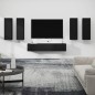 vidaXL Set de muebles para TV 6 piezas madera contrachapada negro vidaXL Set de muebles para TV 6 piezas madera contrachapada negro