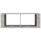 vidaXL Mesa de centro madera contrachapada gris hormigón 100x50x36 cm vidaXL Mesa de centro madera contrachapada gris hormigón 100x50x36 cm