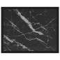 vidaXL Mesa de consola negro vidrio templado 50x40x40 cm vidaXL Mesa de consola negro vidrio templado 50x40x40 cm
