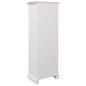 vidaXL Juego de muebles de baño 5 piezas madera maciza blanco vidaXL Juego de muebles de baño 5 piezas madera maciza blanco