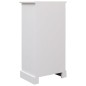 vidaXL Juego de muebles de baño 5 piezas madera maciza blanco vidaXL Juego de muebles de baño 5 piezas madera maciza blanco