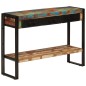 vidaXL Mesa consola madera maciza reciclada 110x30x76 cm vidaXL Mesa consola madera maciza reciclada 110x30x76 cm