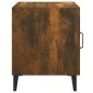 vidaXL Mesitas de noche 2 uds madera contrachapada color roble ahumado vidaXL Mesitas de noche 2 uds madera contrachapada color roble ahumado