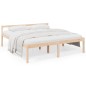 vidaXL Cama para personas mayores madera maciza de pino 200x200 cm vidaXL Cama para personas mayores madera maciza de pino 200x200 cm