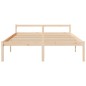 vidaXL Cama para personas mayores madera maciza de pino 200x200 cm vidaXL Cama para personas mayores madera maciza de pino 200x200 cm