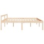 vidaXL Cama para personas mayores madera maciza de pino 200x200 cm vidaXL Cama para personas mayores madera maciza de pino 200x200 cm