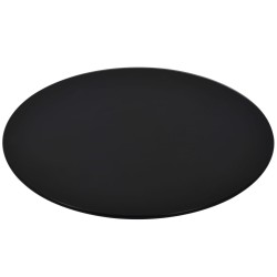 vidaXL Tablero de mesa de cristal templado redondo 900 mm