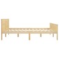vidaXL Estructura de cama de madera maciza de pino 180x200 cm vidaXL Estructura de cama de madera maciza de pino 180x200 cm