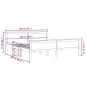 vidaXL Estructura de cama de madera maciza de pino 180x200 cm vidaXL Estructura de cama de madera maciza de pino 180x200 cm