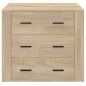 vidaXL Aparador madera contrachapada color roble Sonoma 80x33x70 cm vidaXL Aparador madera contrachapada color roble Sonoma 80x33x70 cm