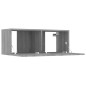 vidaXL Set de muebles para TV 7 pzas madera contrachapada gris Sonoma