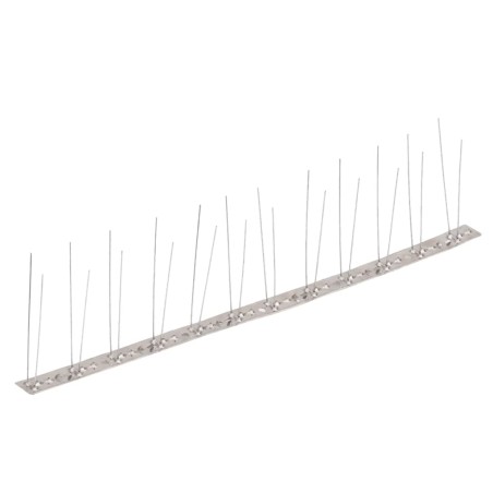 vidaXL Set de 6 hileras pinchos contra pájaros y palomas 2 filas 3 m