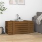 vidaXL Caja almacenaje madera maciza pino marrón miel 91x40,5x42 cm vidaXL Caja almacenaje madera maciza pino marrón miel 91x40,5x42 cm