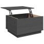vidaXL Mesa de centro madera maciza de pino gris 60x50x35 cm vidaXL Mesa de centro madera maciza de pino gris 60x50x35 cm