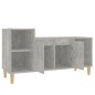 vidaXL Mueble para TV madera contrachapada gris hormigón 100x35x55 cm vidaXL Mueble para TV madera contrachapada gris hormigón 100x35x55 cm