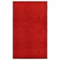 vidaXL Felpudo lavable rojo 90x150 cm vidaXL Felpudo lavable rojo 90x150 cm