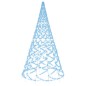 vidaXL Árbol de Navidad en asta de bandera 3000 LED azul 800 cm vidaXL Árbol de Navidad en asta de bandera 3000 LED azul 800 cm