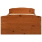 vidaXL Estructura de cama 2 cajones madera pino marrón miel 90x200 cm vidaXL Estructura de cama 2 cajones madera pino marrón miel 90x200 cm