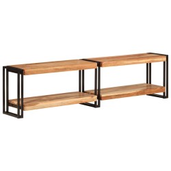 vidaXL Mueble de TV madera maciza de acacia 160x30x40 cm