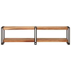 vidaXL Mueble de TV madera maciza de acacia 160x30x40 cm