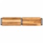 vidaXL Mueble de TV madera maciza de acacia 160x30x40 cm