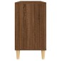 vidaXL Armario de lavabo madera contrachapada roble marrón 80x33x60 cm vidaXL Armario de lavabo madera contrachapada roble marrón 80x33x60 cm