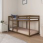 vidaXL Sofá cama madera maciza de pino marrón miel 90x200 cm vidaXL Sofá cama madera maciza de pino marrón miel 90x200 cm