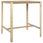 vidaXL Mesa de bar de madera de pino impregnada 110x100x110 cm vidaXL Mesa de bar de madera de pino impregnada 110x100x110 cm