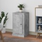 vidaXL Aparador de madera contrachapada gris hormigón 37,5x35,5x67,5cm