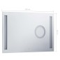 vidaXL Espejo de pared de baño con LED y sensor táctil 100x60 cm vidaXL Espejo de pared de baño con LED y sensor táctil 100x60 cm