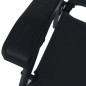 vidaXL Sillas plegables de jardín 2 unidades textilene negro