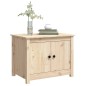 vidaXL Mesa de centro de madera maciza de pino 71x49x55 cm vidaXL Mesa de centro de madera maciza de pino 71x49x55 cm