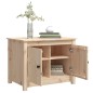 vidaXL Mesa de centro de madera maciza de pino 71x49x55 cm vidaXL Mesa de centro de madera maciza de pino 71x49x55 cm