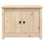 vidaXL Mesa de centro de madera maciza de pino 71x49x55 cm vidaXL Mesa de centro de madera maciza de pino 71x49x55 cm