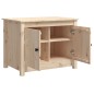 vidaXL Mesa de centro de madera maciza de pino 71x49x55 cm vidaXL Mesa de centro de madera maciza de pino 71x49x55 cm