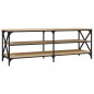 vidaXL Mueble para TV madera contrachapada roble Sonoma 140x40x50 cm vidaXL Mueble para TV madera contrachapada roble Sonoma 140x40x50 cm