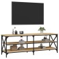 vidaXL Mueble para TV madera contrachapada roble Sonoma 140x40x50 cm vidaXL Mueble para TV madera contrachapada roble Sonoma 140x40x50 cm